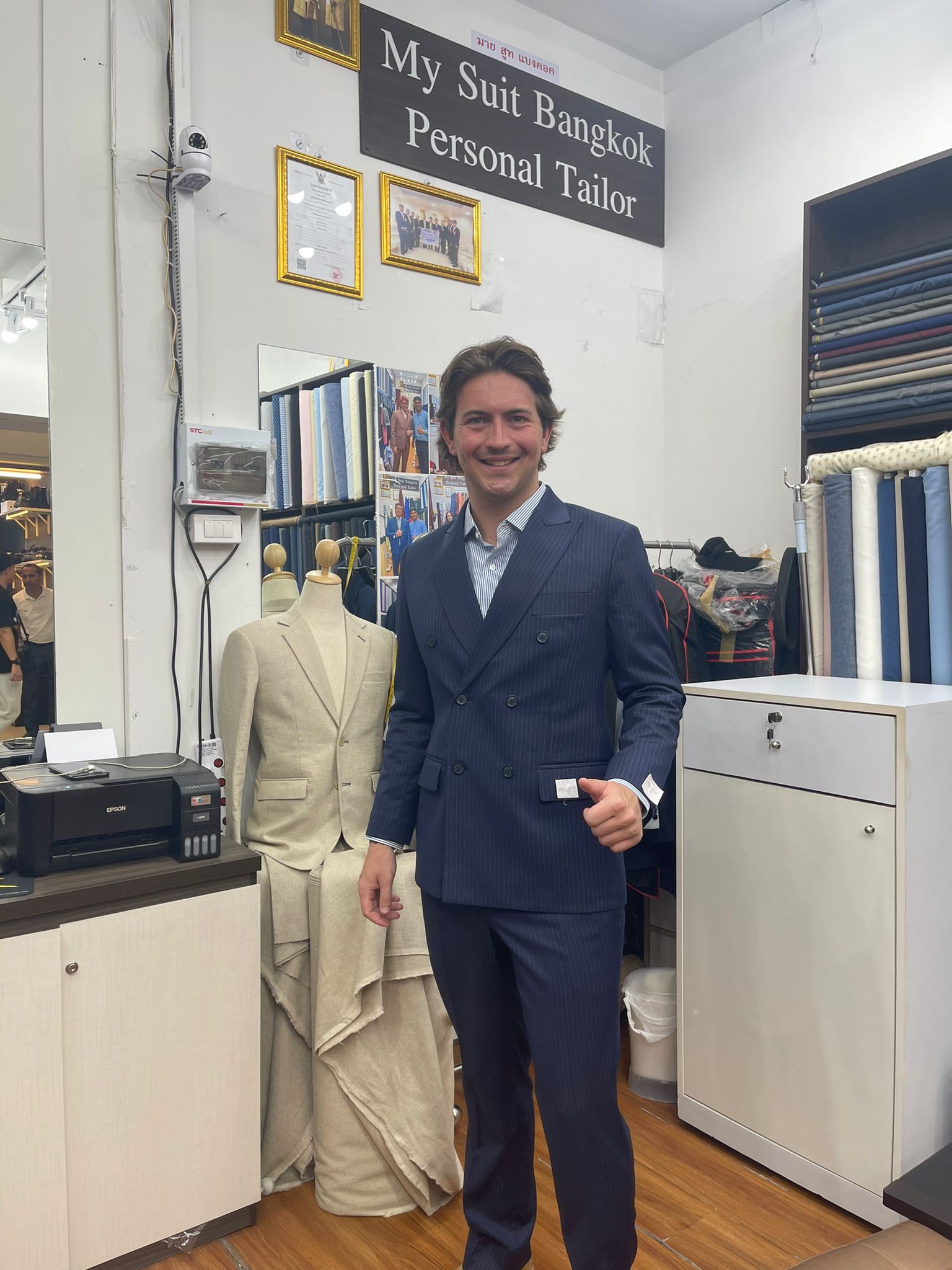 Suit collection at My Suit Bangkok
